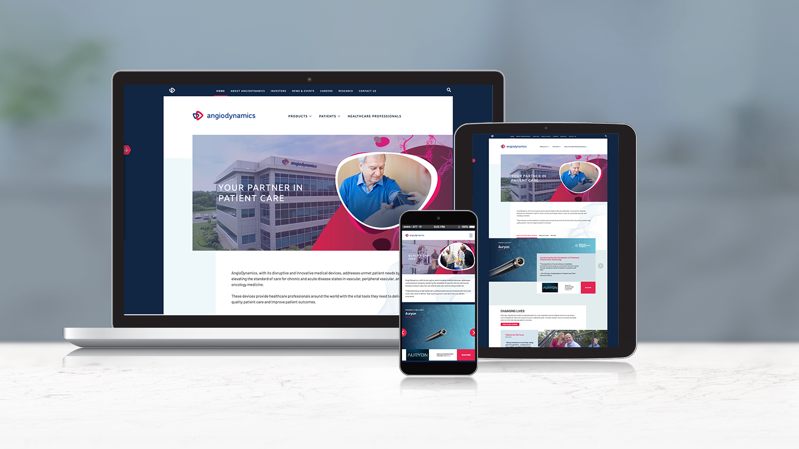 Website Design & Digital Marketing | AngioDynamics
