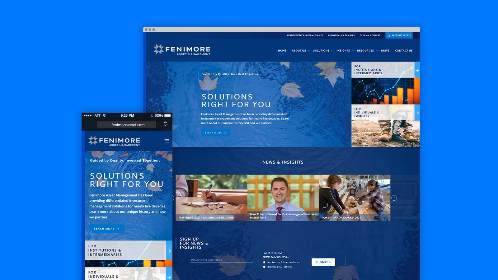 Website Design & Digital Marketing | Fenimore Asset Management