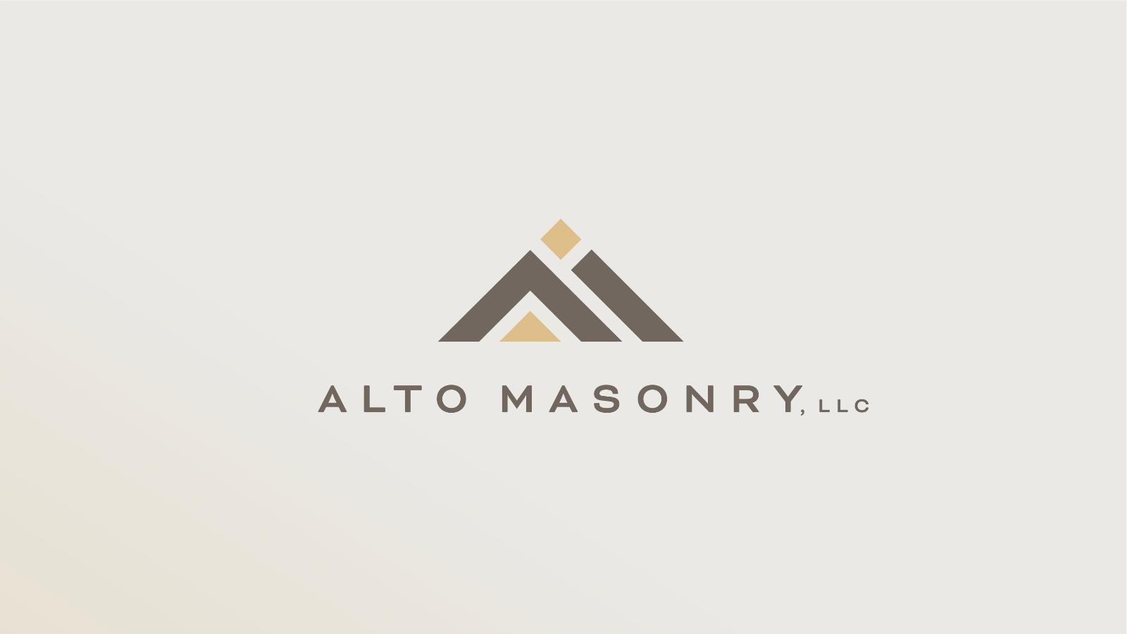 Logo Design & Brand Identity | Alto Masonry