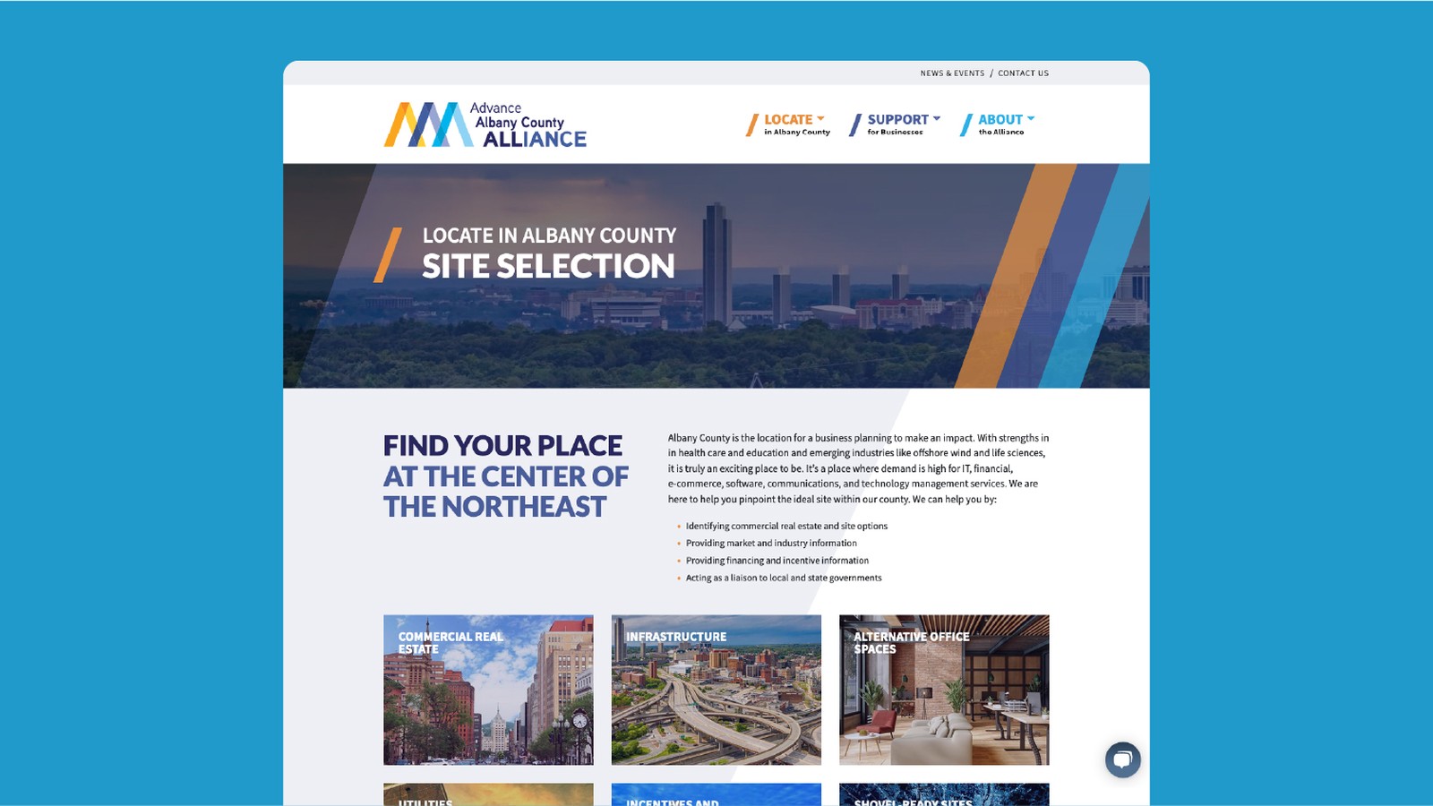 Advance Albany County Alliance | Advance Albany County Alliance Site Selection