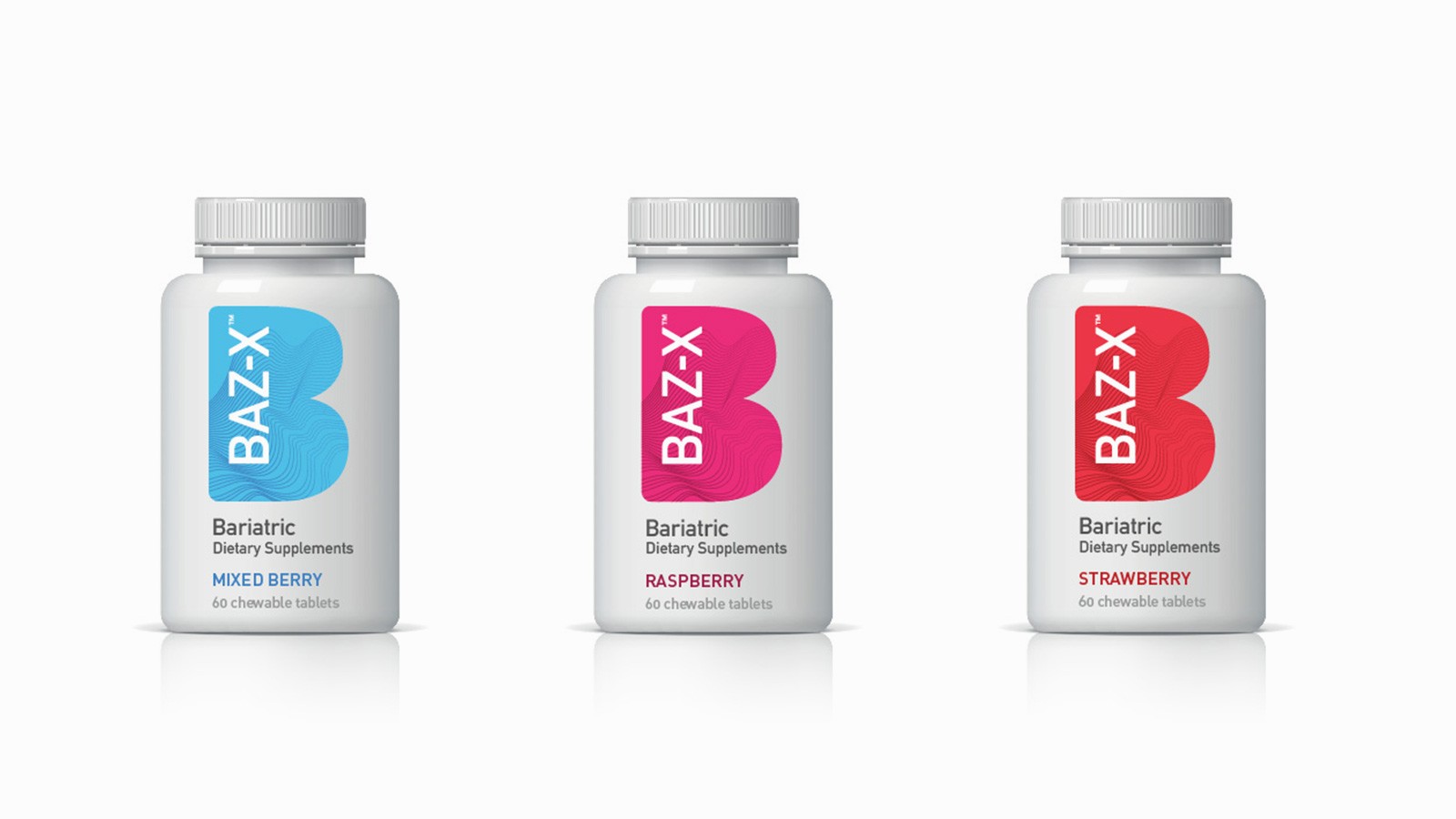 BAZ-X Bariatric Supplements | Supplement Bottle Packaging