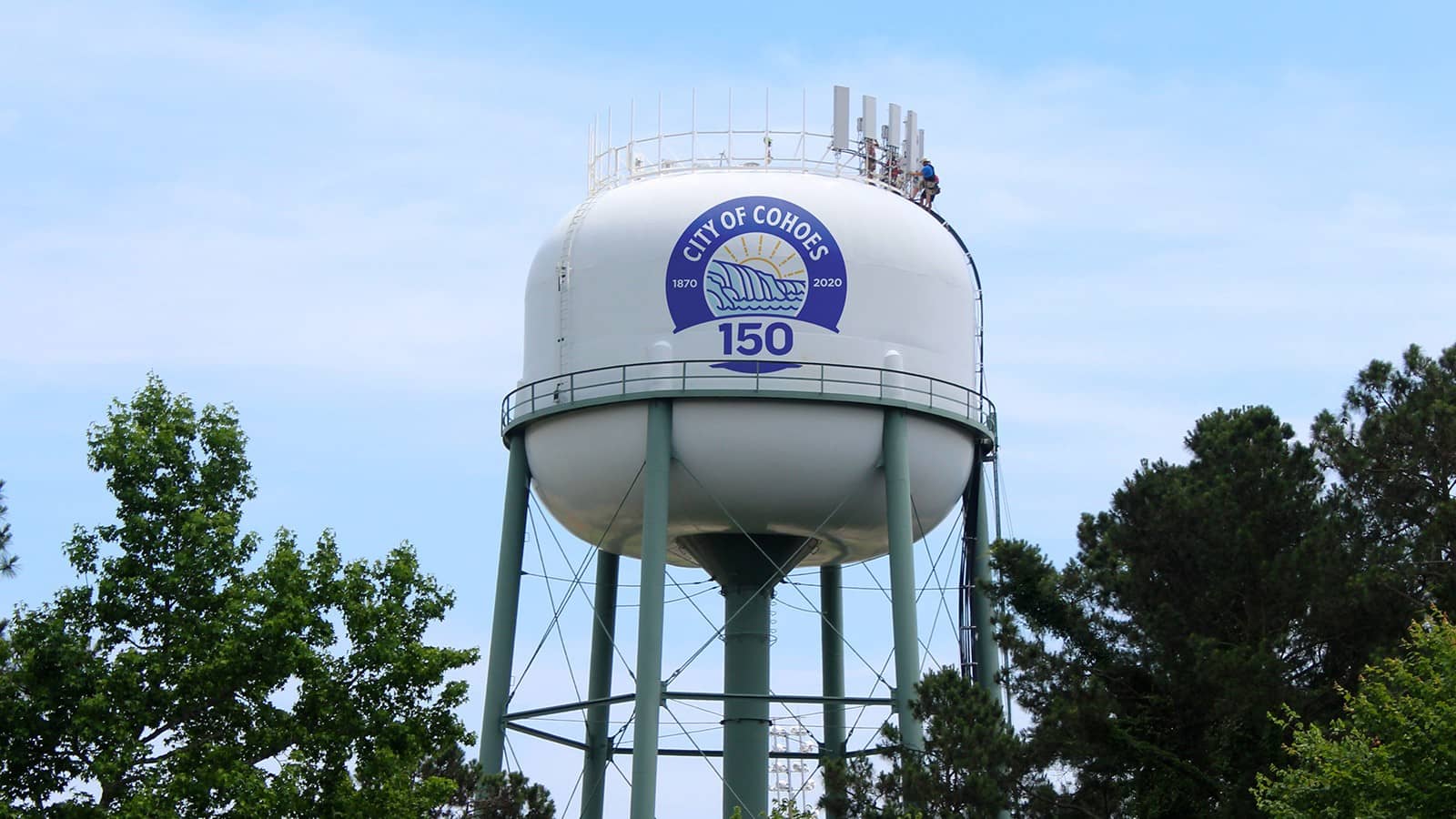 City of Cohoes | design application to Water tower