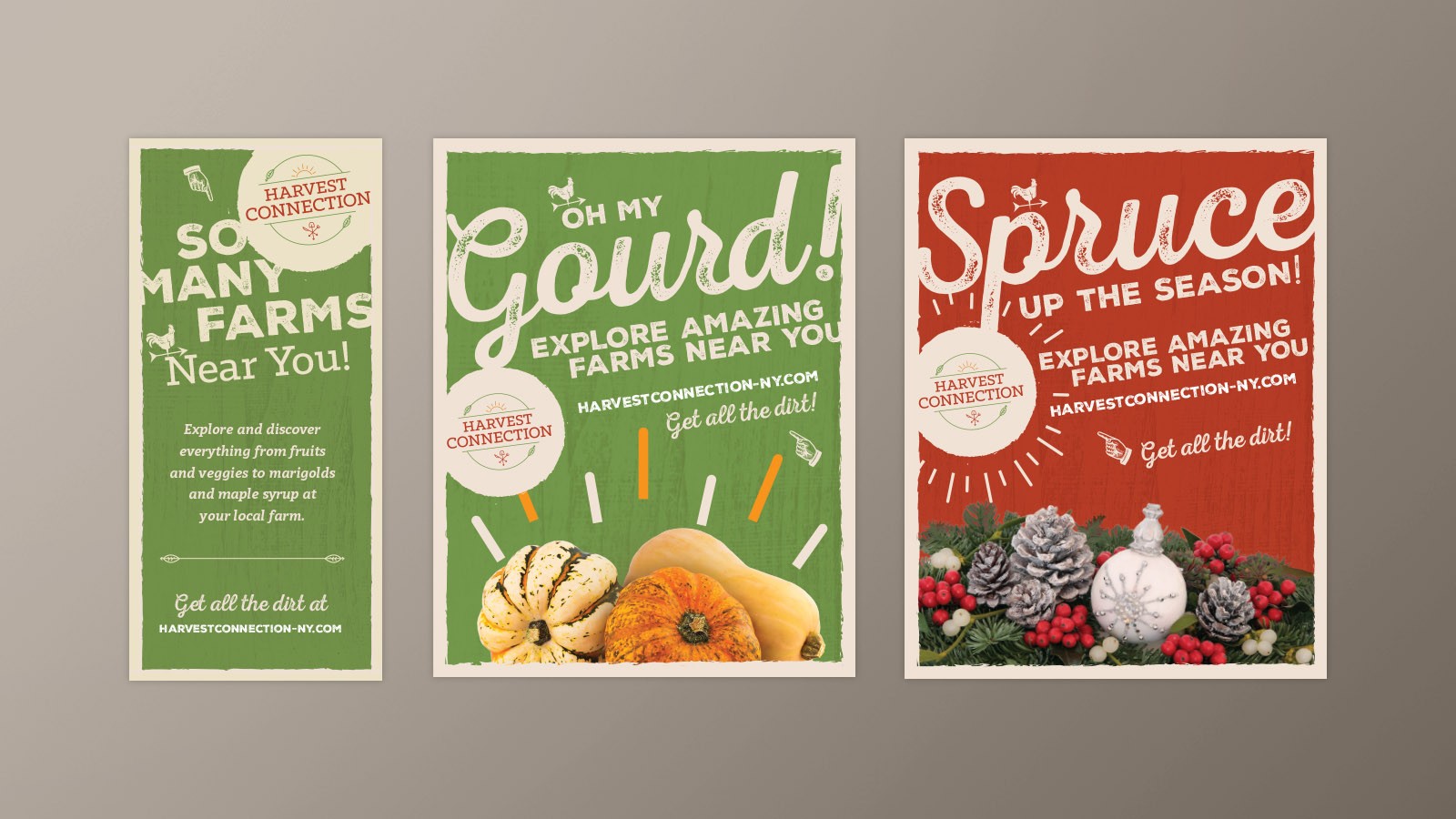Harvest Connection | Print & Web Advertisements