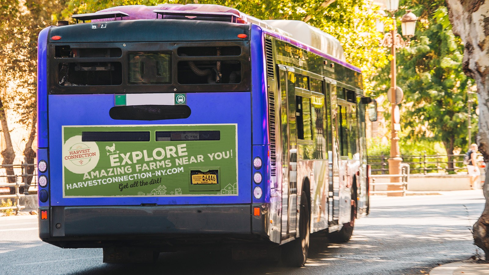 Harvest Connection | Bus Tail Ad