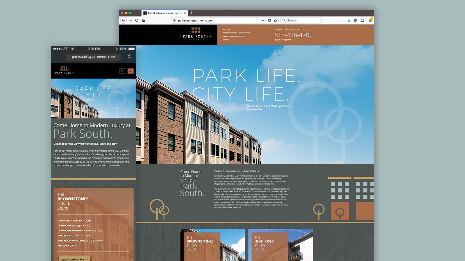 Park South Apartments | Website