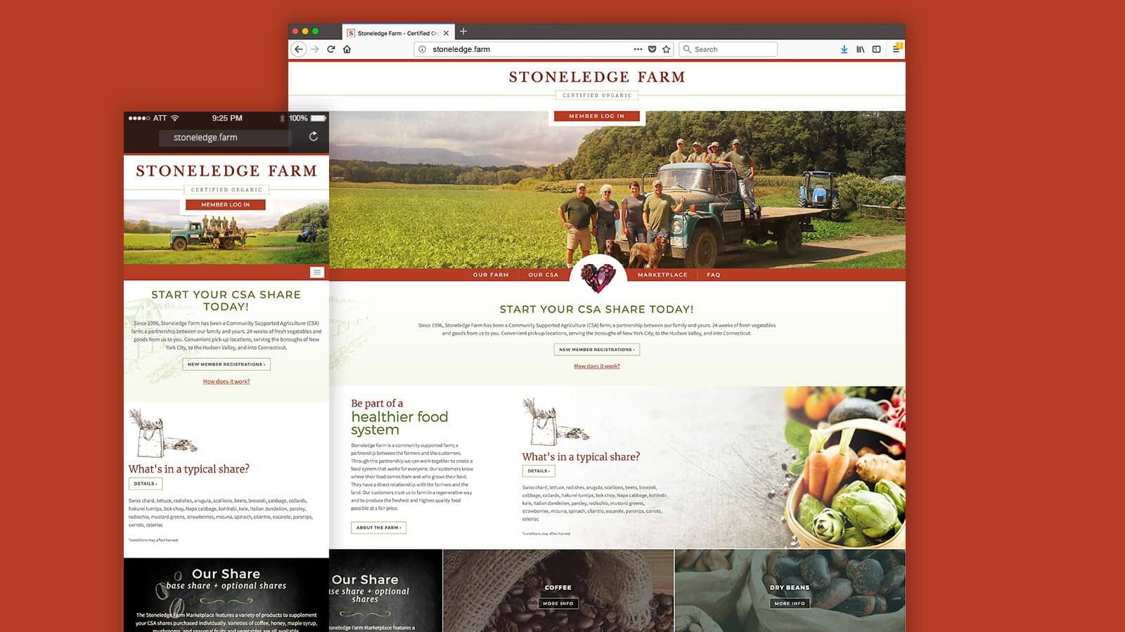 Stoneledge Farm | Website