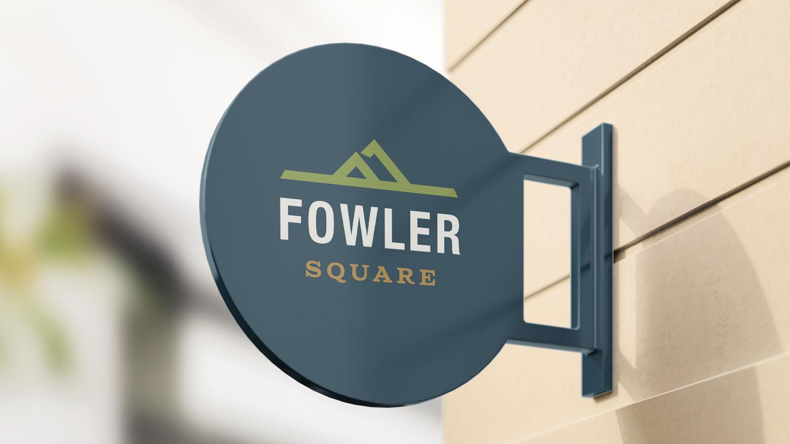 Fowler Square | exterior sign