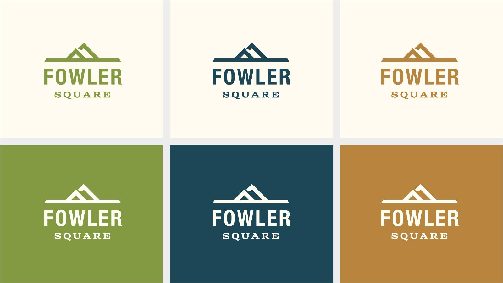 Fowler Square | One Color Logos