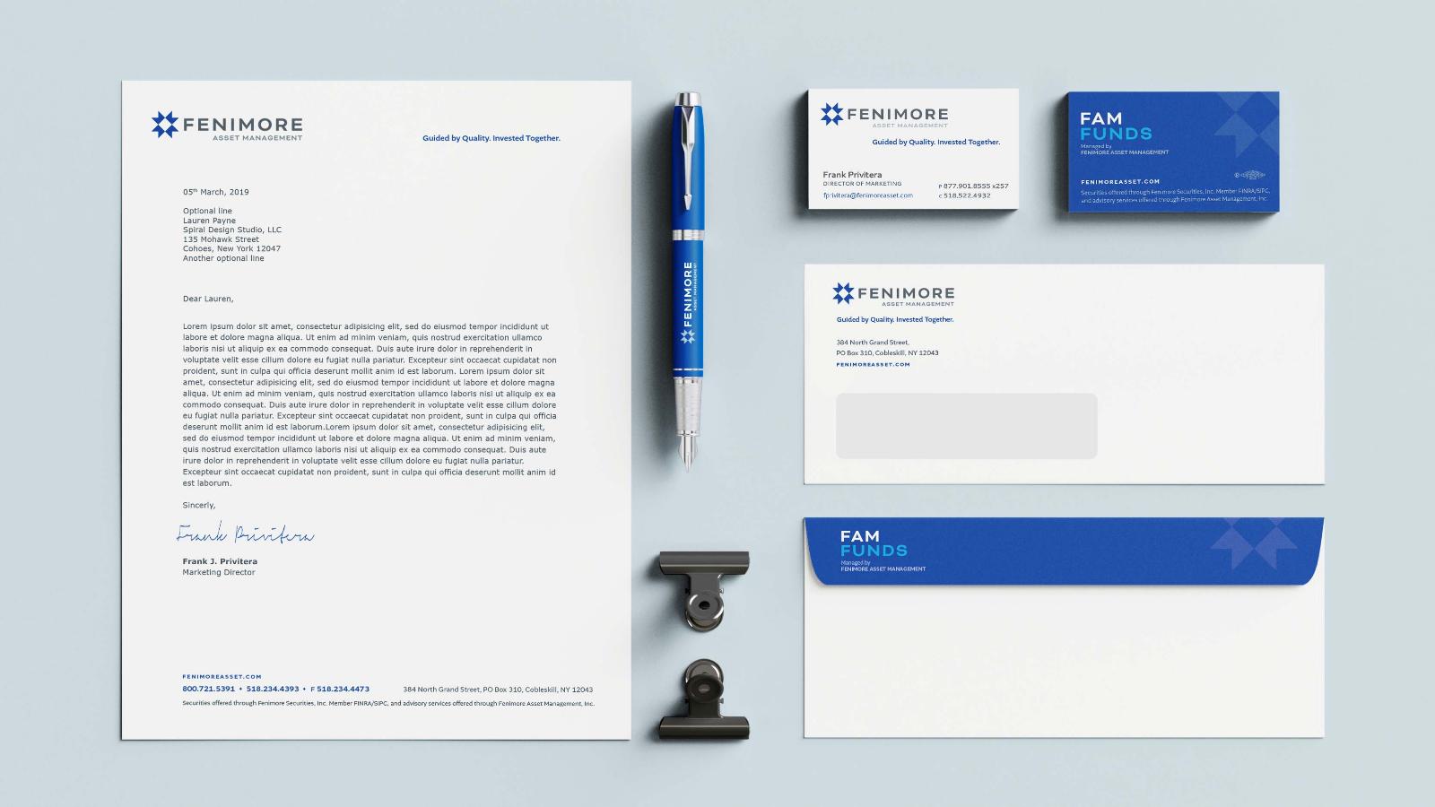 Fenimore Asset Management | Stationery