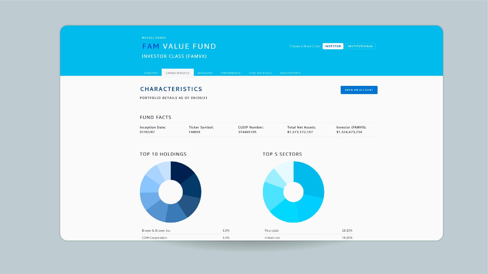 Fenimore Asset Management | FAM Value Fund Page