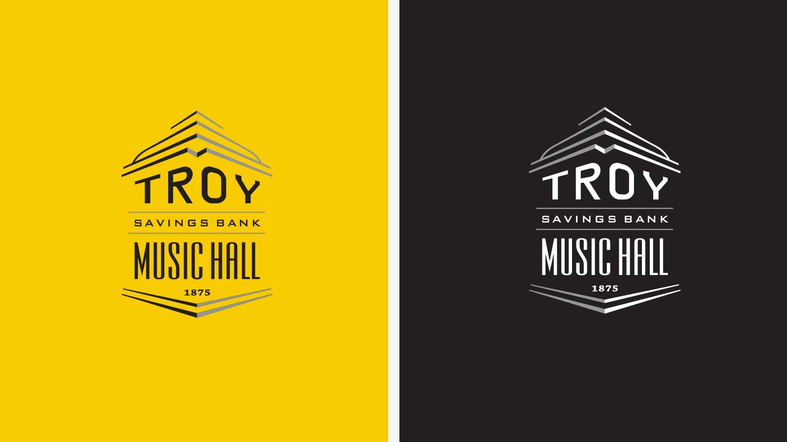 Troy Savings Bank Music Hall | One Color Logos