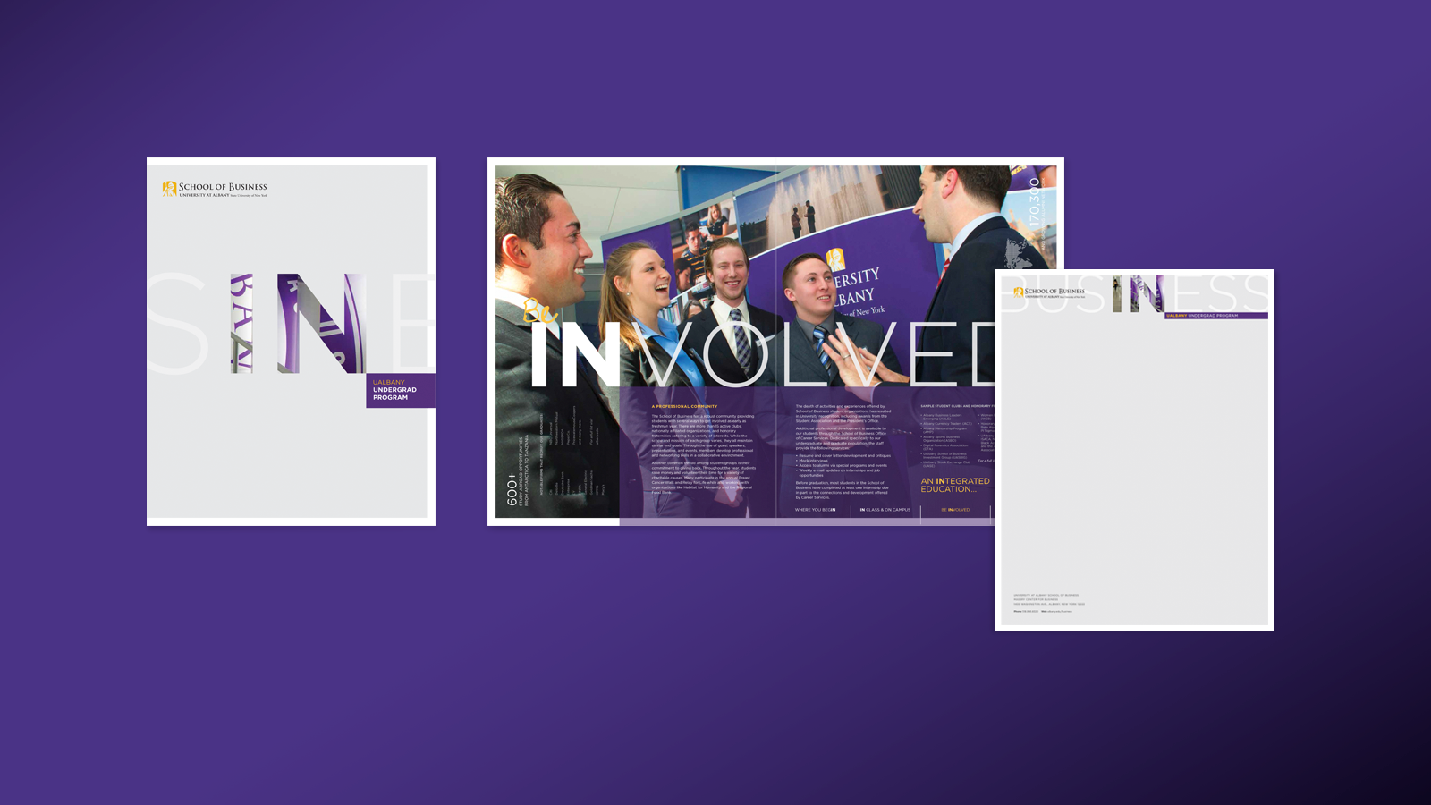 University at Albany School of Business | Undergraduate brochure