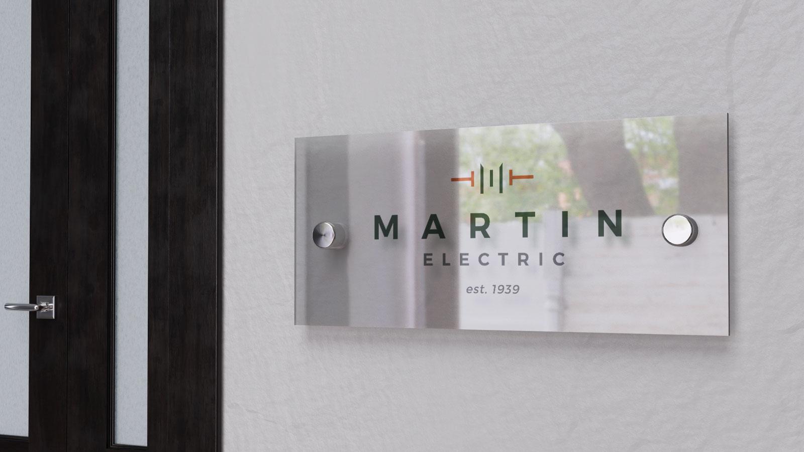 Martin Electric | Interior Signage