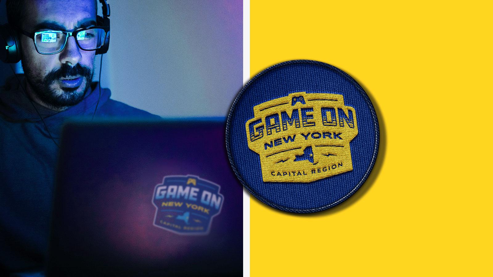 Game On New York | GAME ON patch and sticker