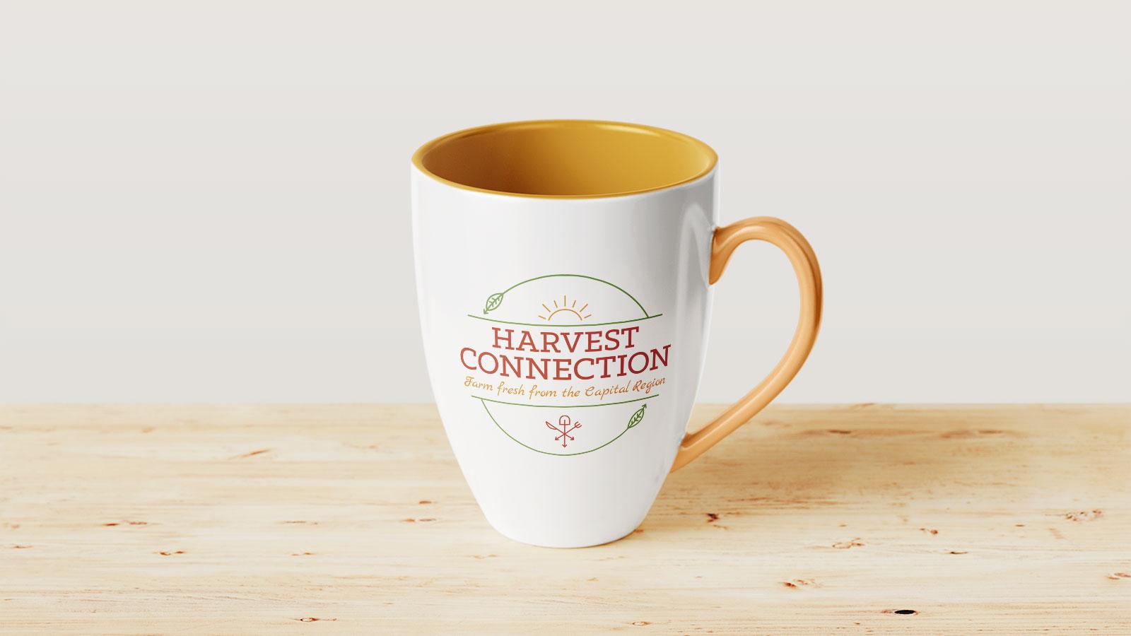 Harvest Connection | Harvest Connection logo mug