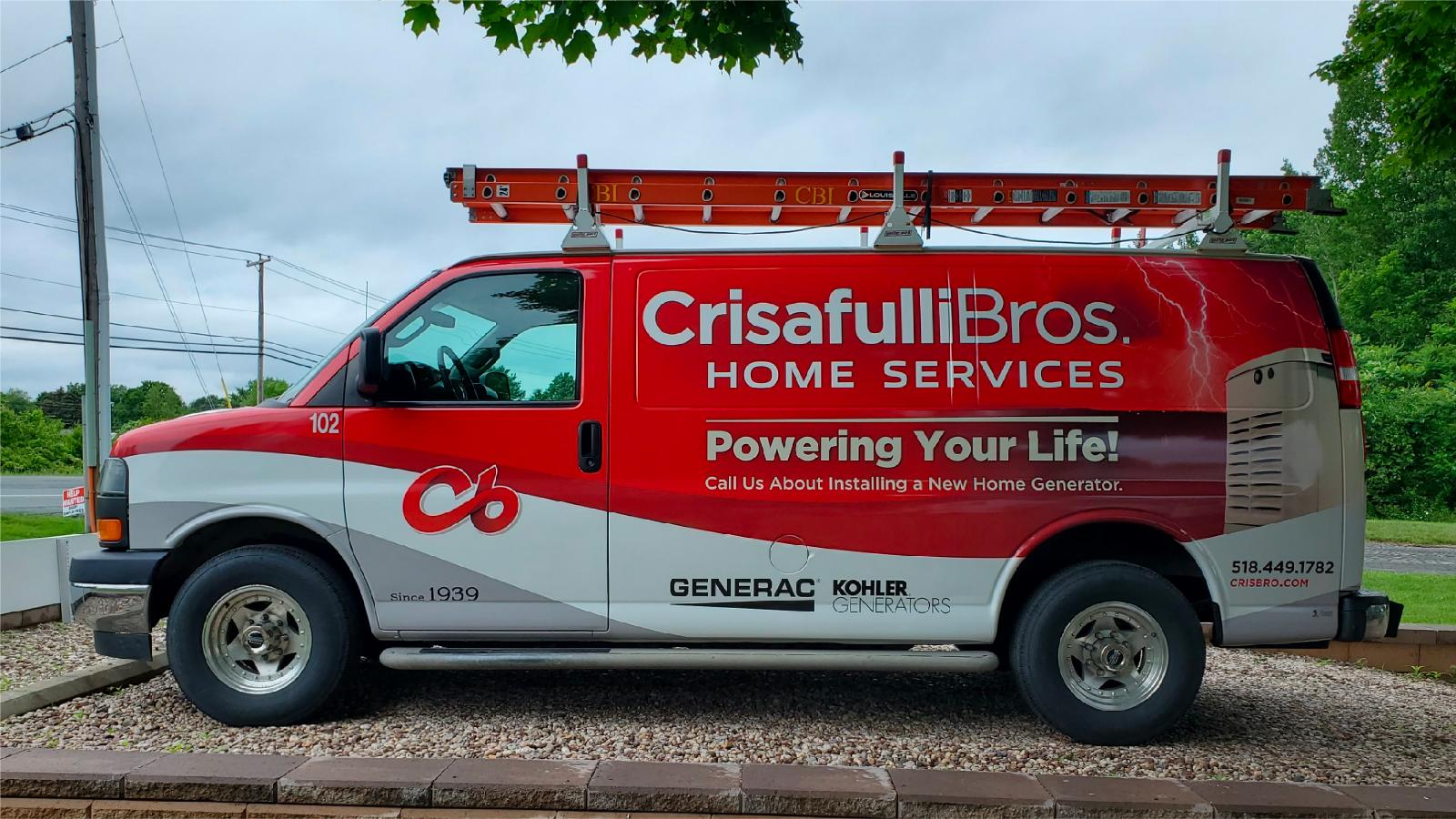 Crisafulli Bros. | Service Van Wrap