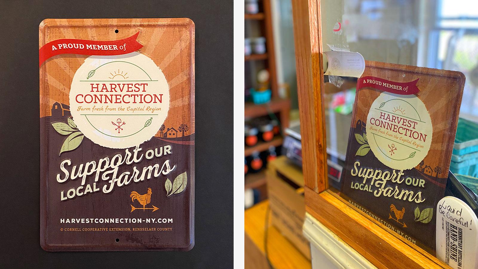 Harvest Connection | Tin Sign 