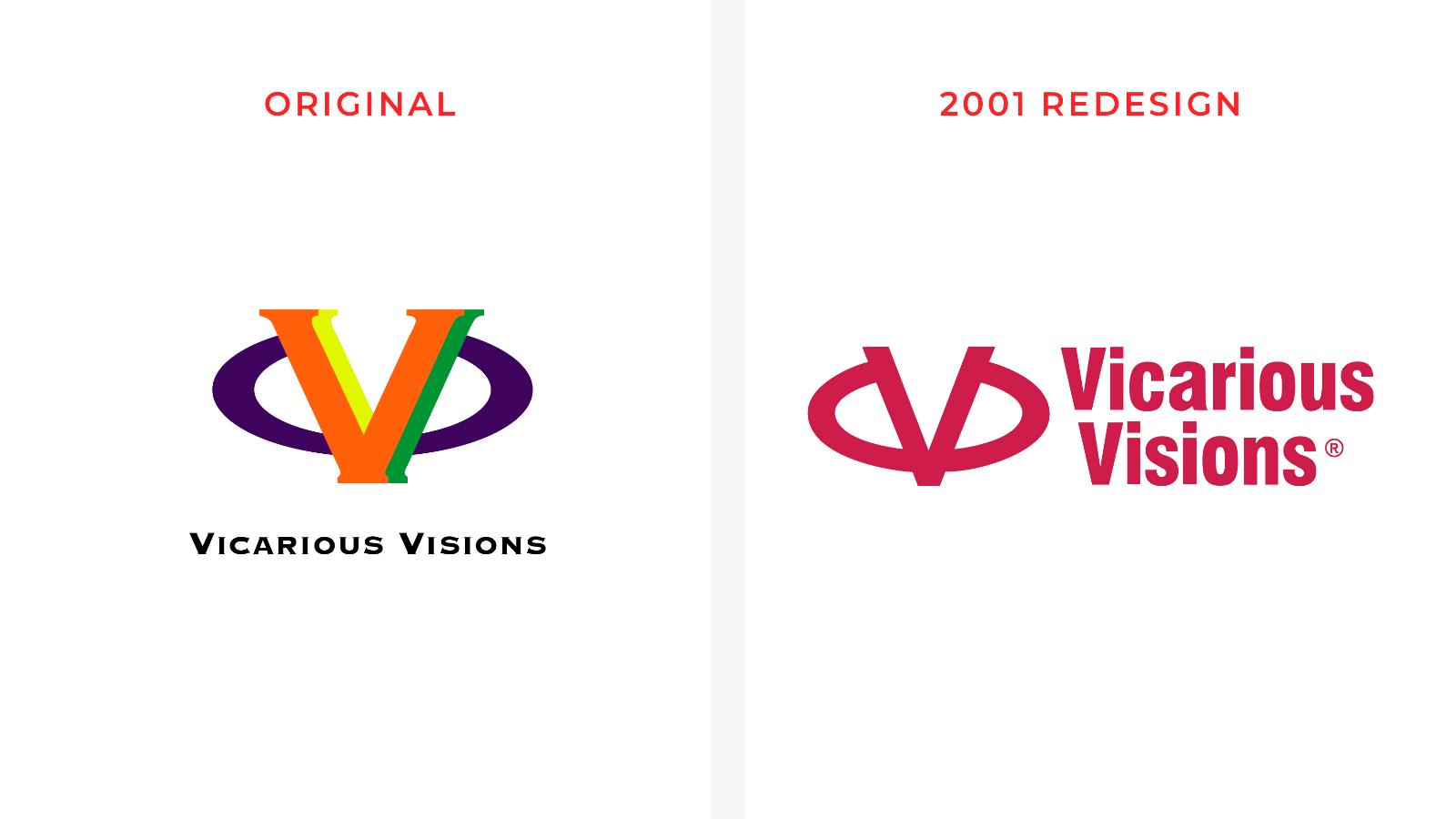 Vicarious Visions | Old logos