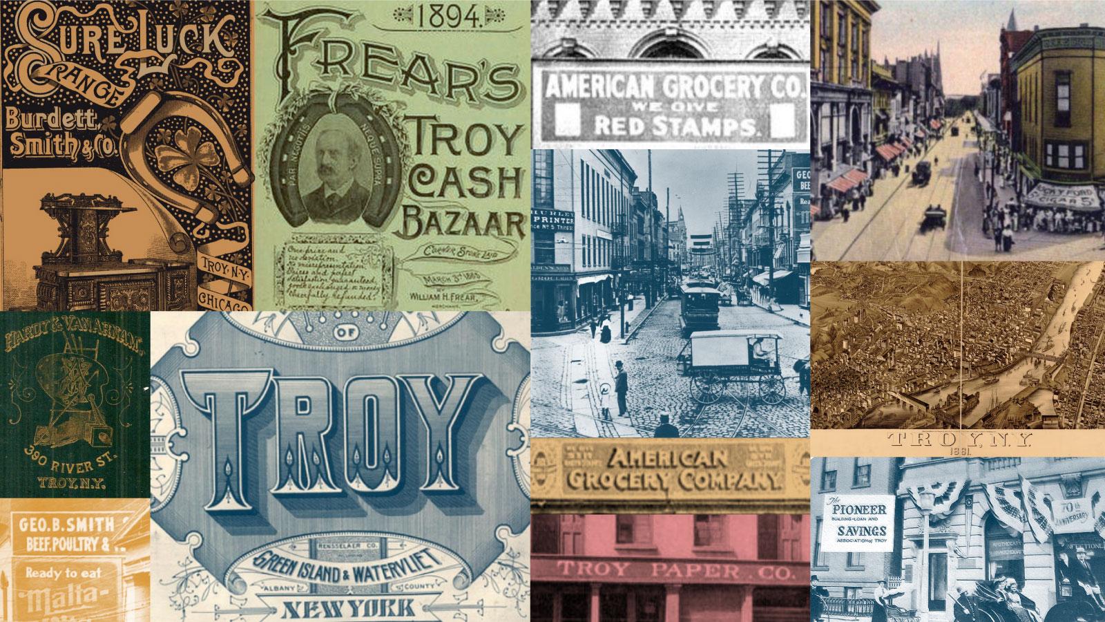 Troy Victorian Stroll | Victorian Typography
