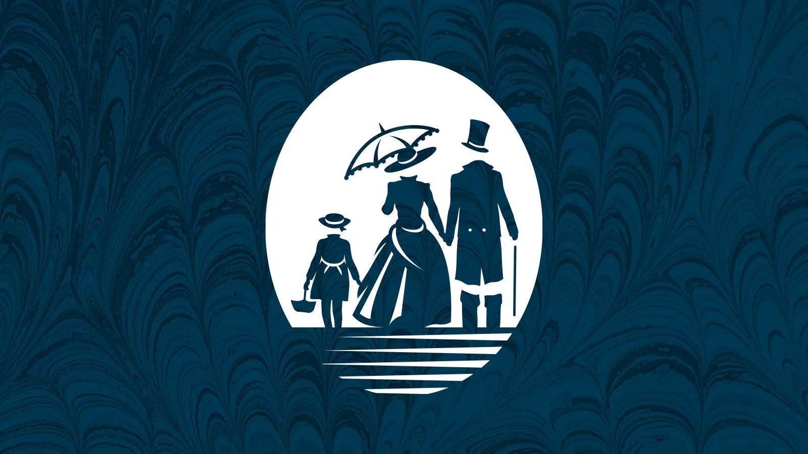 Troy Victorian Stroll | Logo Illustration
