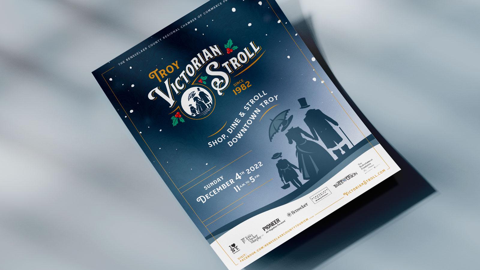 Troy Victorian Stroll | Flyer