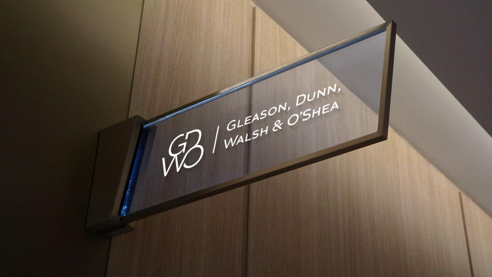 Gleason, Dunn, Walsh & O’Shea | Signage