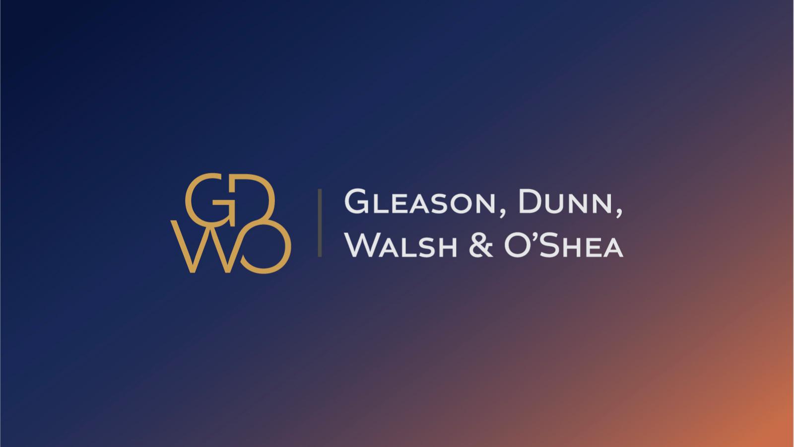 Gleason, Dunn, Walsh & O’Shea | Knockout Logo