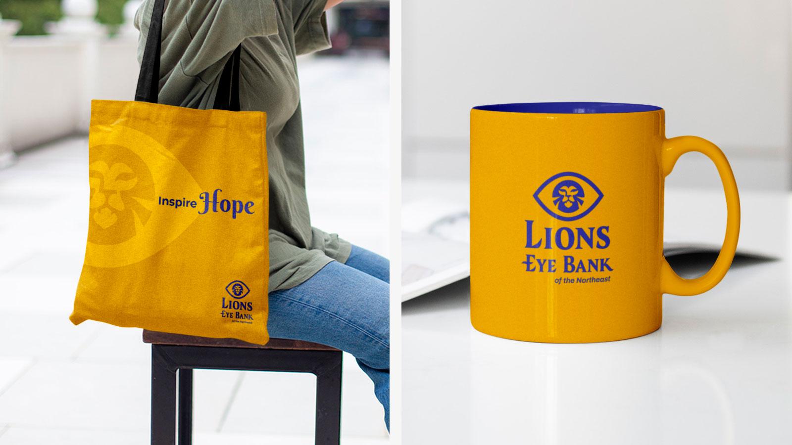 Lions Eye Bank of the Northeast | Tote Bag and Mug