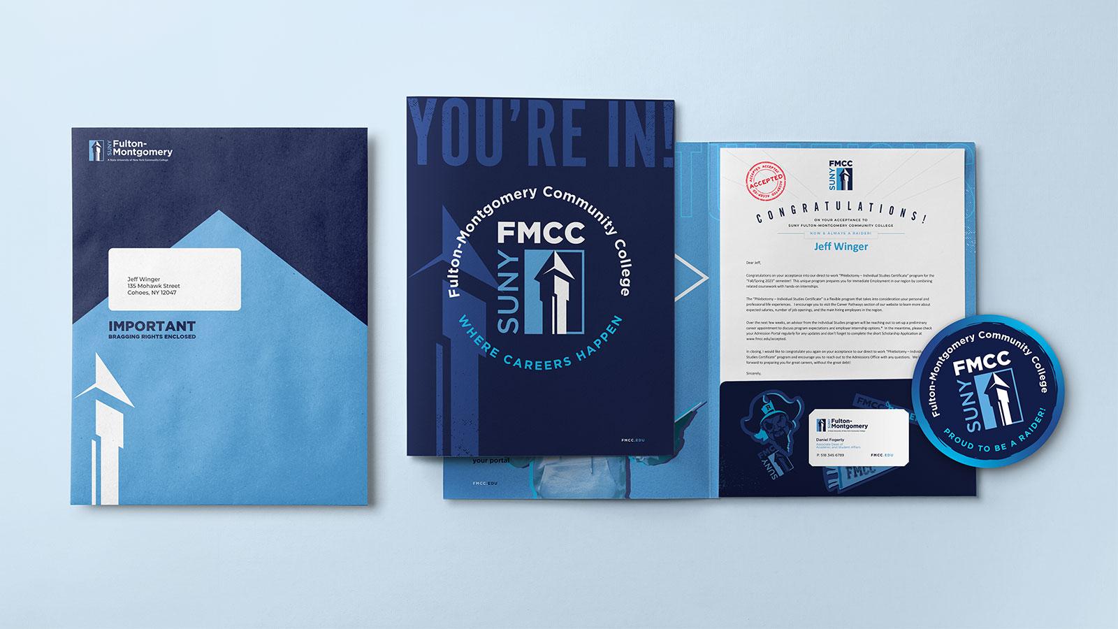 Fulton-Montgomery Community College | Acceptance Folder Package