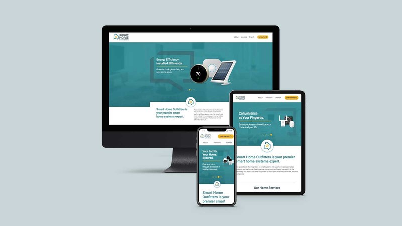 Smart Home Outfitters | Responsive Website