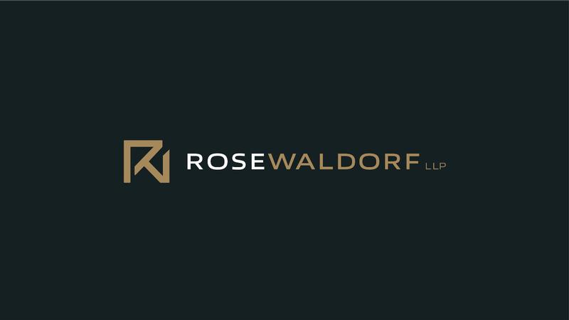 RoseWaldorf LLP | logo on black
